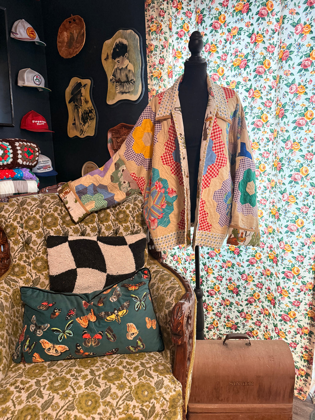 Vintage Quilt Jacket