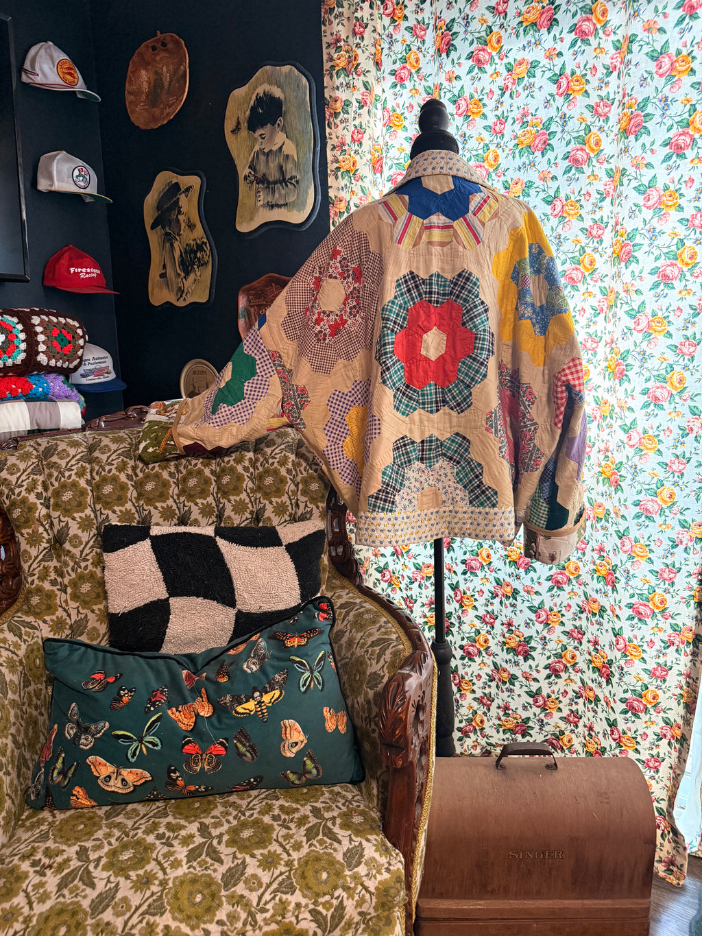 Vintage Quilt Jacket